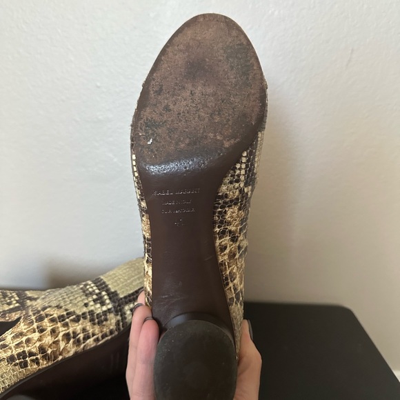 Isabel Marant size 41 snakeskin Chelsea boot - Picture 4 of 6